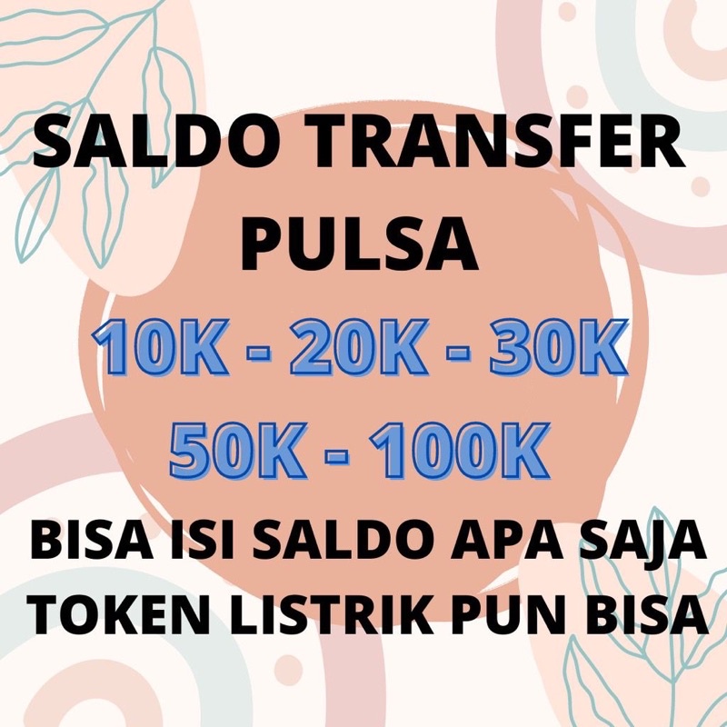 ISI saldo pulsa