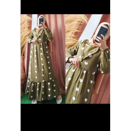 dress crinkle pompom premium