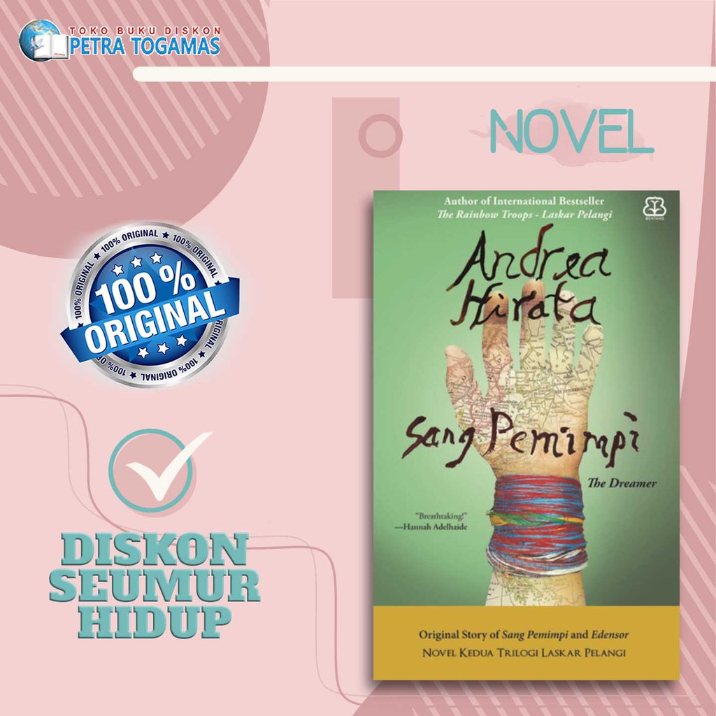 Sang Pemimpi Cover Film The Dreamer Ed Revisi Andrea Hirata Bentang Shopee Indonesia Sang Pemimpi Cover Film The Dreamer Ed Revisi Andrea Hirata Bentang Shopee Indonesia