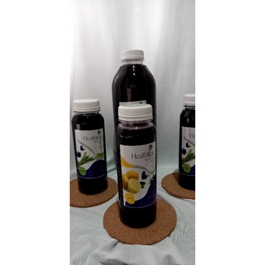 

Sirup Telang Lemon, Sereh, Mint