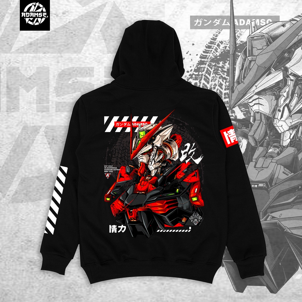 Jaket Hoodie Sunmori  Meca GUNDAM ASTRAY Adamsc Original | Hoodie Pria Premium