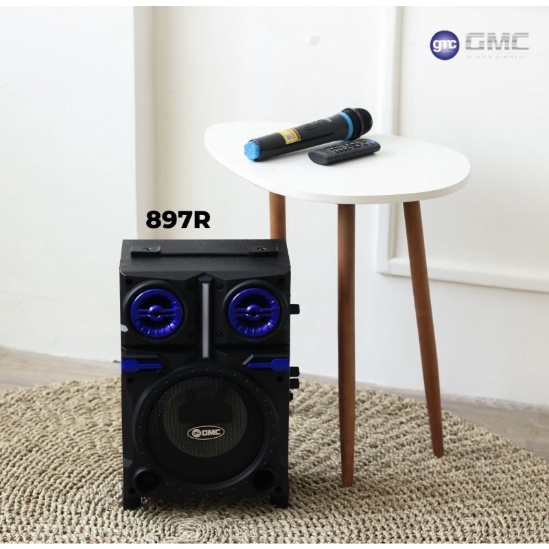 GMC 897R SPEAKER PORTABLE BLUETOOTH USB