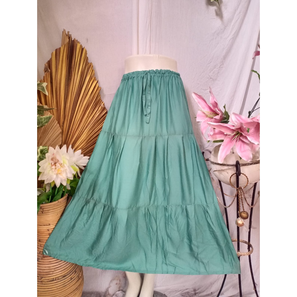 rok canda/rok wanita/rok serut/rok motif/rok kotak/rok a/rok rempel/rok bunga/rok murah/rok import/r