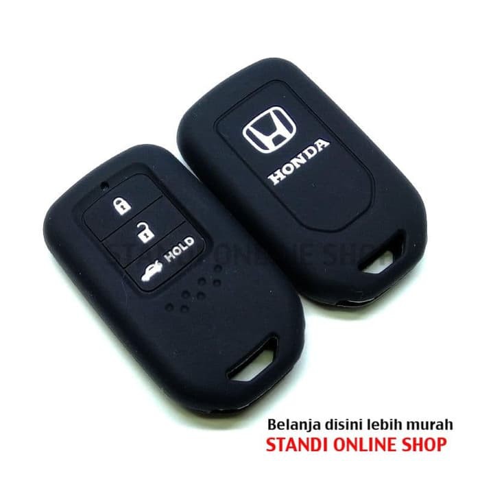 Kondom Kunci Silikon Remote Cover Honda All New CRV Turbo Hitam