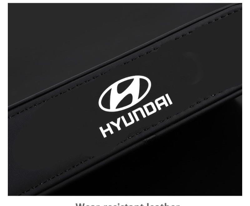 Kualitas tinggi Kulit Mobil Kotak Tisu Pemegang untuk Hyundai logo Ioniq hybrid Elantra Tucson Reina Santa fe Kona Aksen ix35