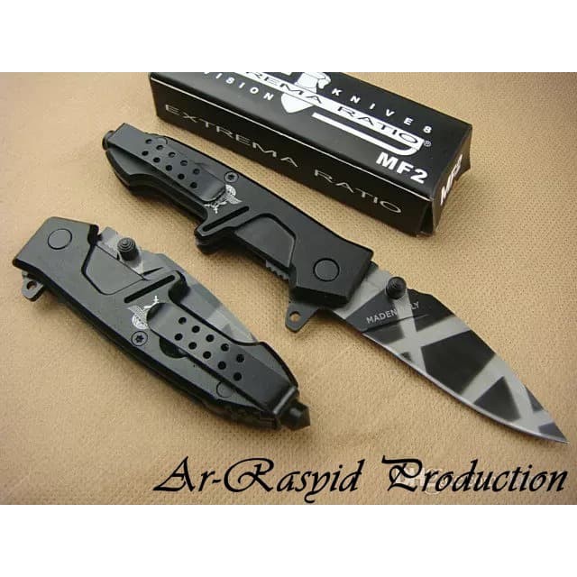 Super Hot Pisau Lipat Knives Extrema Ratio Division MF2 Outdoor Survival X02 Terbatas