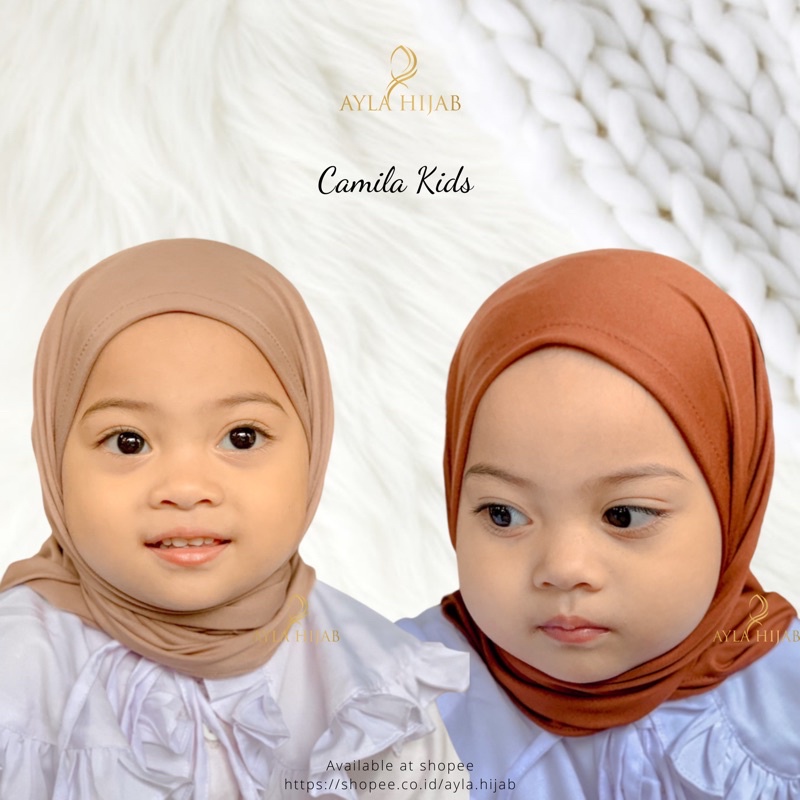 (CAMILA) Pashtan Anak Camila / Pashmina Instan Anak jersey