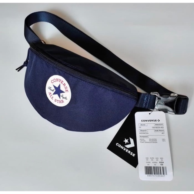 Tas Selempang/Waist Bag Converse Sling Pack Navy ORIGINAL