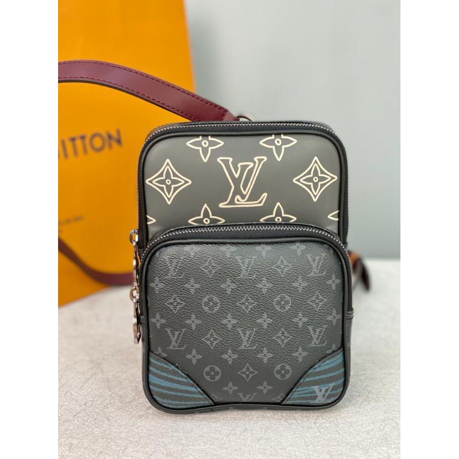 Lv Amazone Sling - Patchwork Virgil Abloh - Sling Bag For Fall Winter Ayosukseszyzy