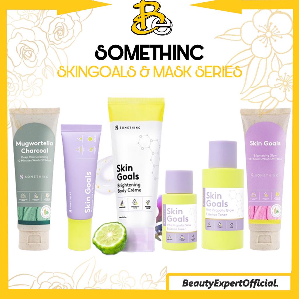 ⭐️ Beauty Expert ⭐️ SOMETHINC Skingoals Series - Somethinc Skin Goals Mugwortella Mask Body Creme Moist Vita Toner