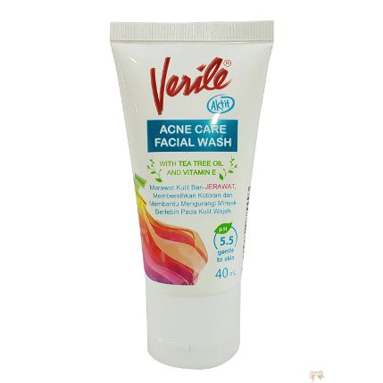 Verile Acne Care Facial Wash 40ml