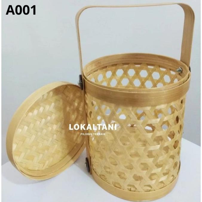 

Hampers Bambu/Keranjang Anyaman/Anyaman rantang segi enam