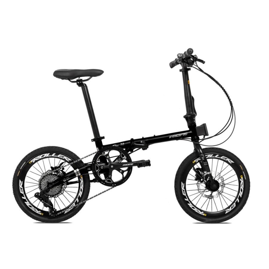 Sepeda Lipat Pacific STEEL 2980 STEEL FLUX 7.0 1x10SP MD 16 Inch Garansi SNI-1