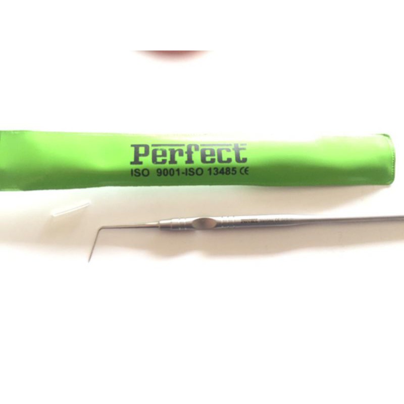 Dental instrument Sonde lurus merek perfect