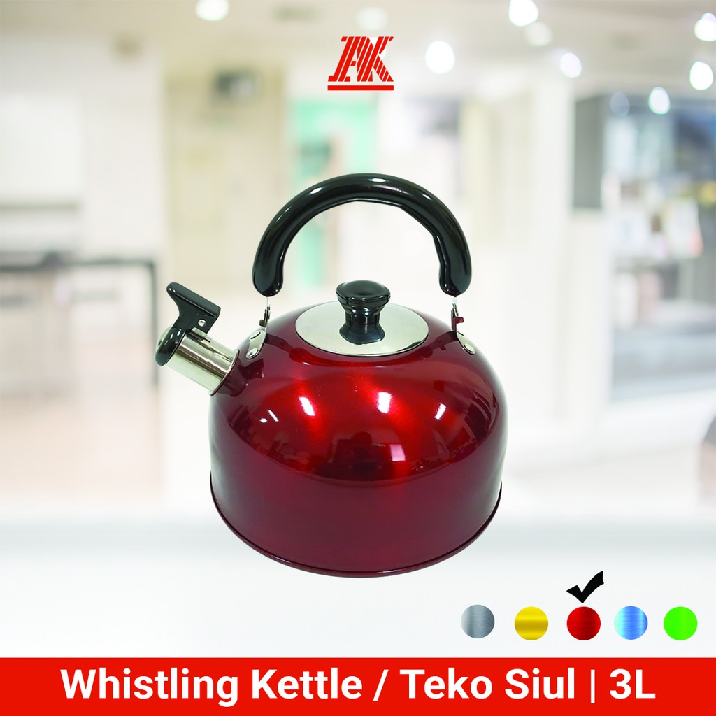 AK TEKO SIUL / WHISTLING KETTLE STAINLESS 3 LITER