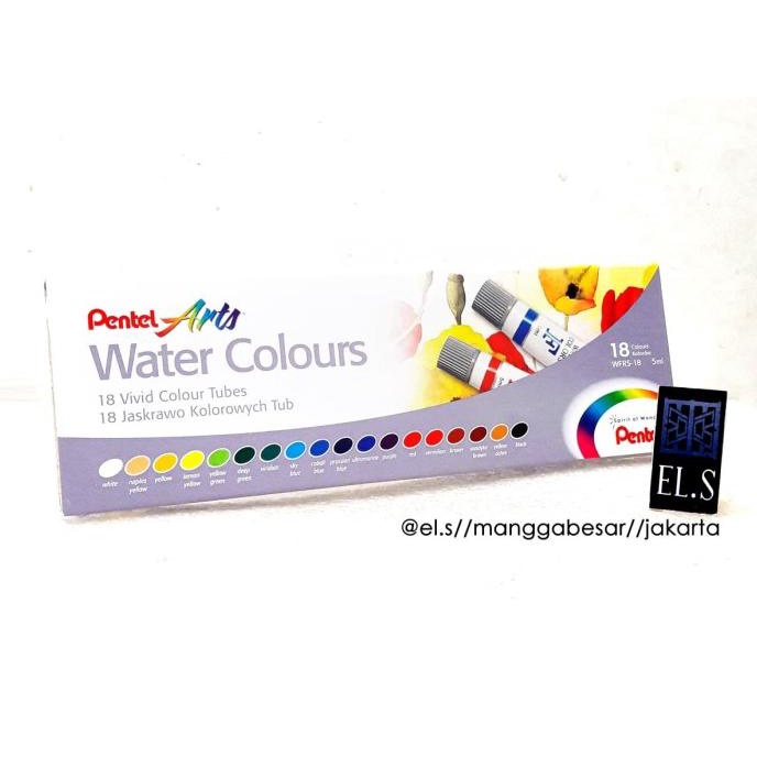 

PROMO Pentel Water Color 18 Warna ( Cat Air )/CAT AKRILIK SET/CAT AKRILIK SET 24 WARNA/CAT AKRILIK PASTEL/CAT AIR/CAT AIR LUKIS SET/CAT AIR GIOTTO/KUAS LUKIS 1 SET/KUAS LUKIS KECIL/KUAS LUKIS LENGKAP/KANVAS LUKIS/KANVAS LUKIS SKETSA/KANVAS LUKIS