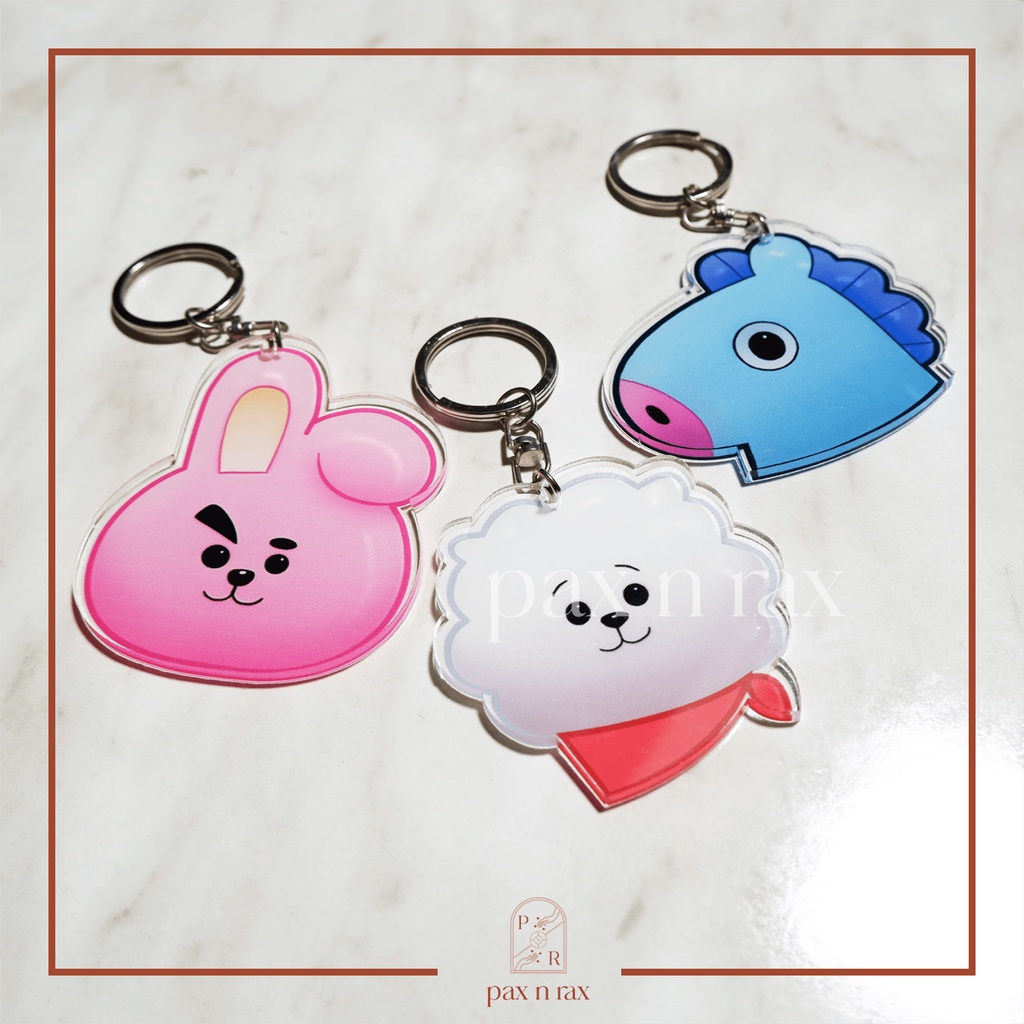 Gantungan Kunci BT21 Acrylic