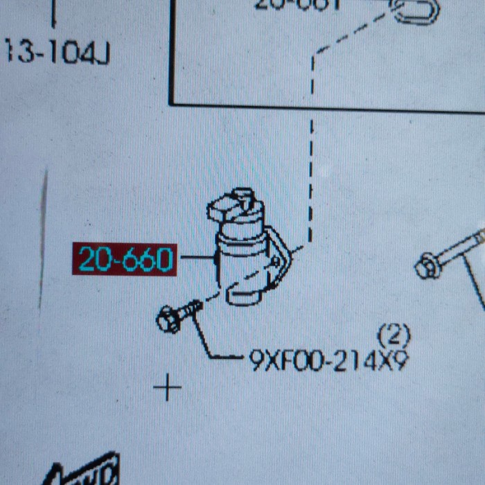 Ford Genuine Parts Sensor Idle Air Control / IAC Ford Escape 2.300cc