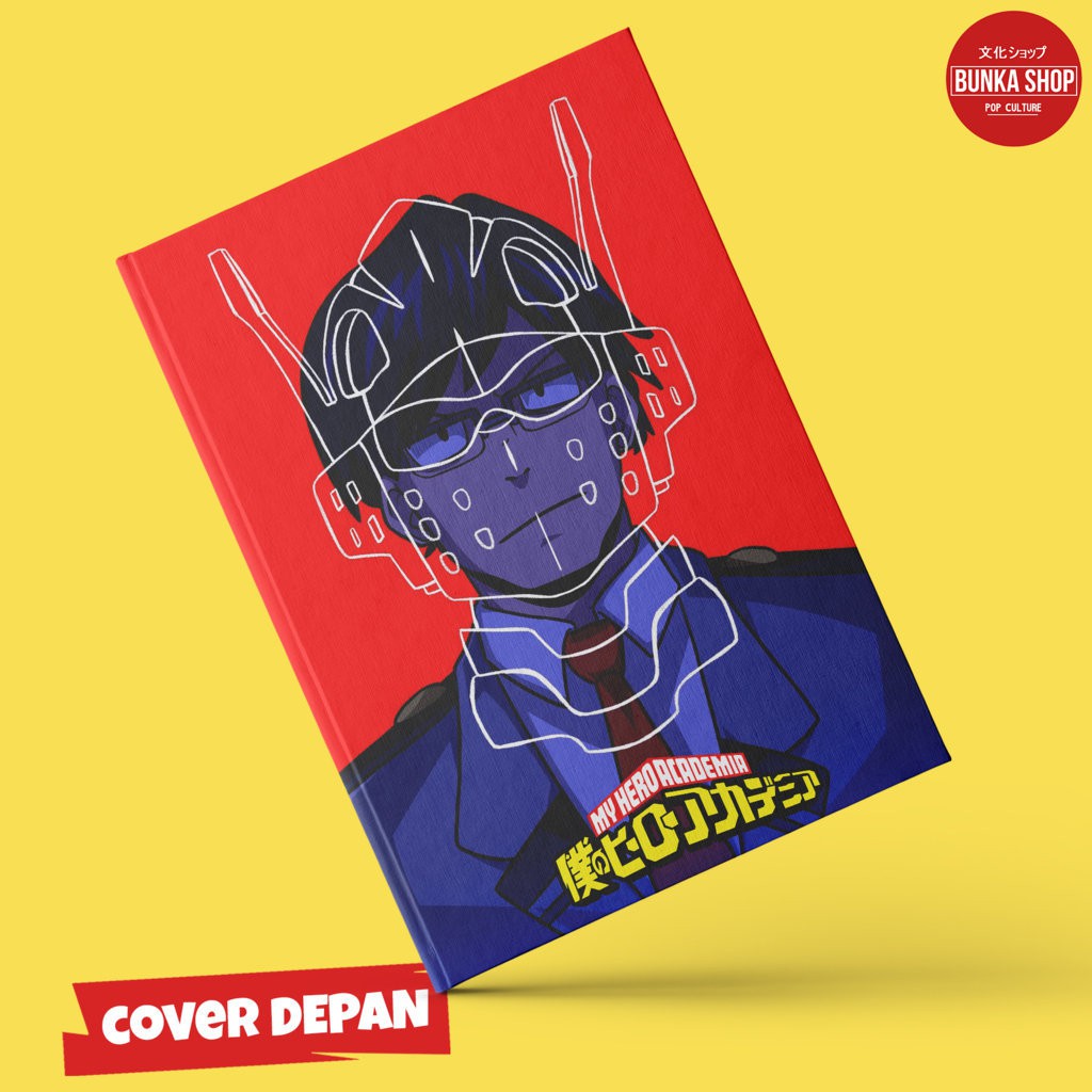 

Note Book Hardcover Anime Boku no Hero Academia Iida Tenya Red Ukuran A5 Buku Tulis Catatan Murah Jurnal Agenda Planner Notebook Gift Couple