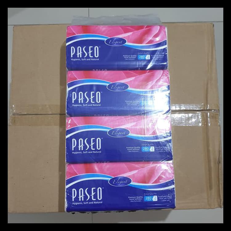 TISSUE PASEO ELEGANT FACIAL SOFT PACK 280S