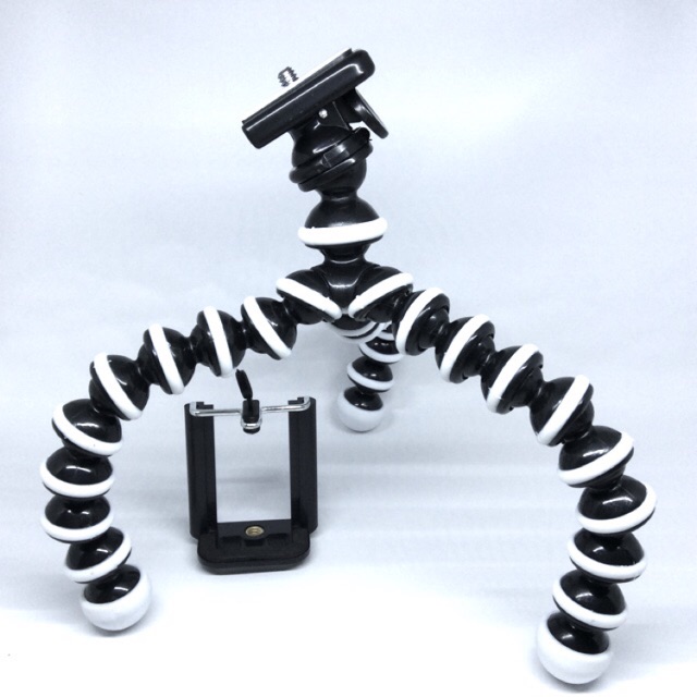 GORILLA TRIPOD S M L FLEXIBLE POD GORILA SMALL MEDIUM LARGE CAMERA HP + HOLDER U murah