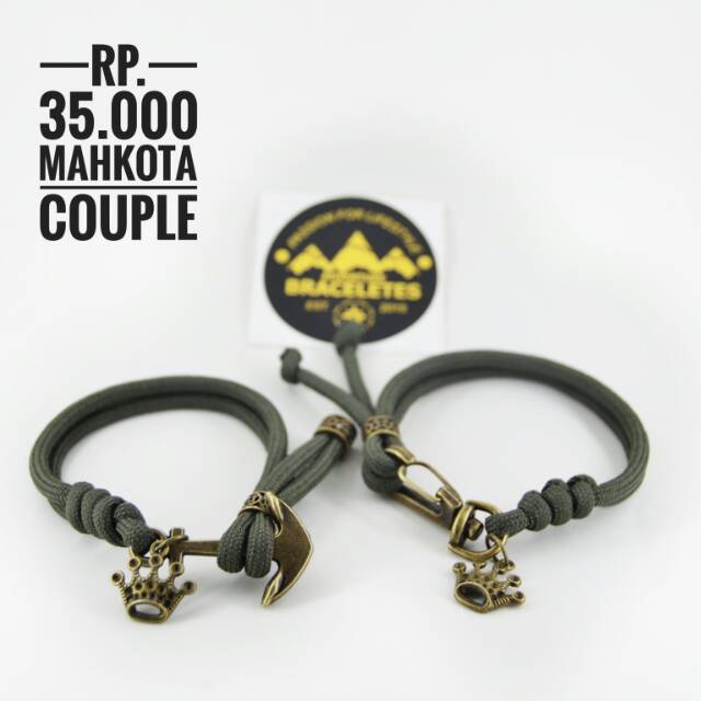 Gelang Couple Mahkota