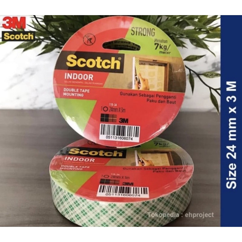 

Double Tape Busa 3M Mouting 24mm x 3M