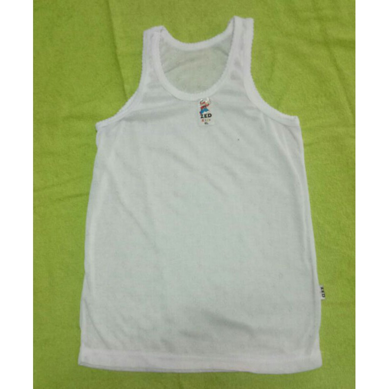 1 pcs Kaos singlet 4L 5L 6L anak anak 4 sampai 10 tahun / kaos dalam anak anak /kaos dalam satuan