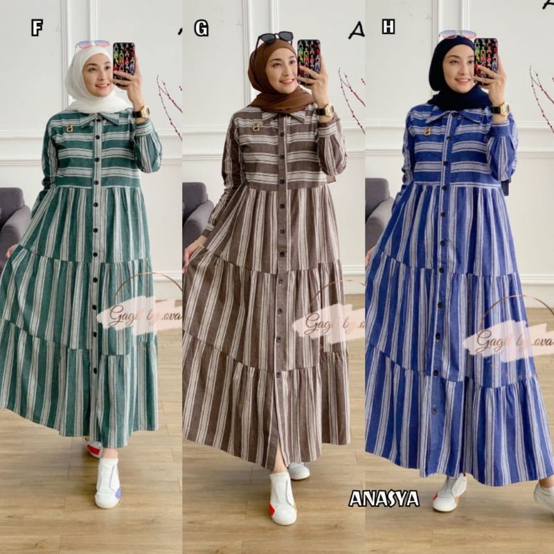(NEW) TUNIK ANASYA MIDIDRESS by GAGIL FASHION
