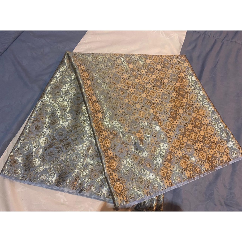 songket melayu / sampan baju melayu / sarung baju kurung melayu
