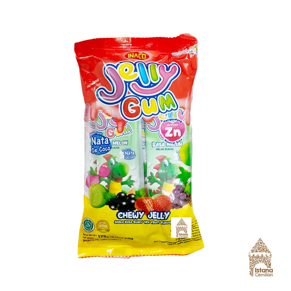 Inaco JELLY GUM Jeli Nata De Coco (isi 5 stick)