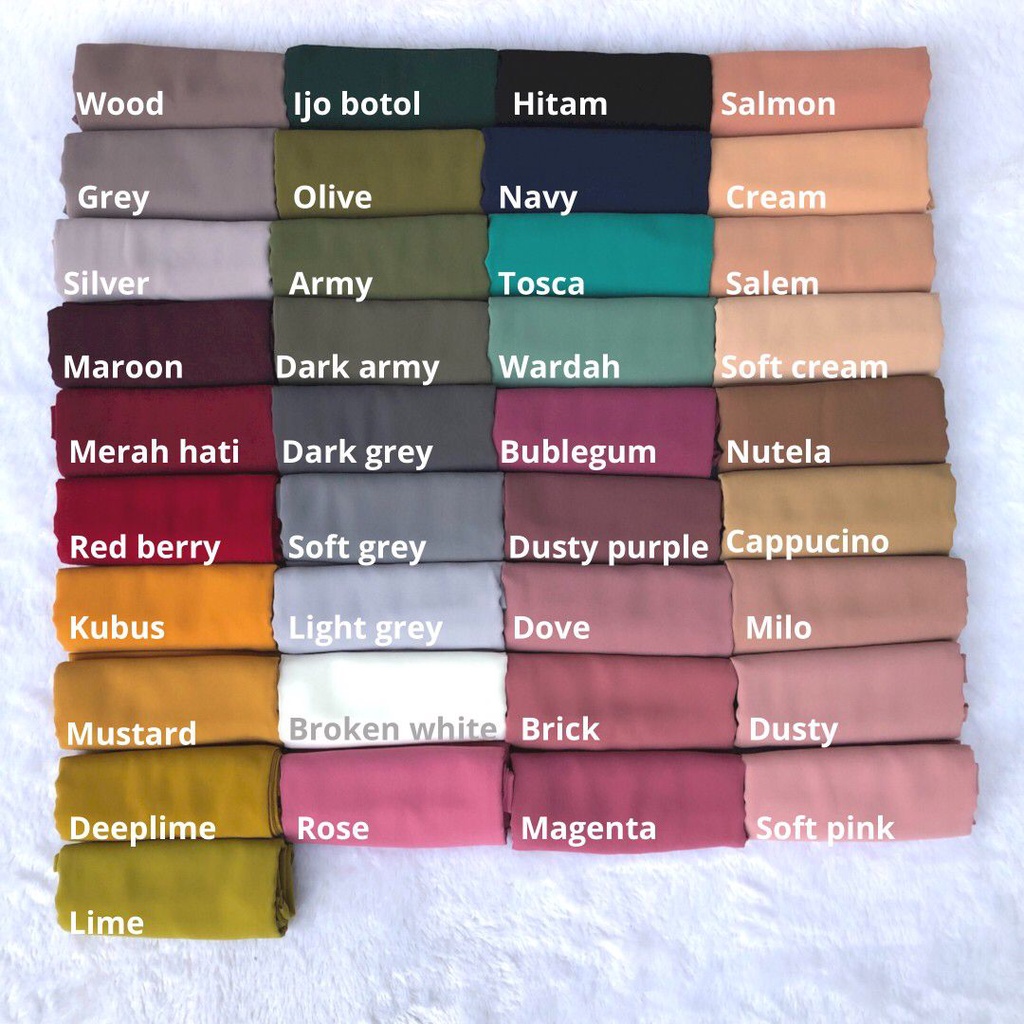 PART 2 : PASMINA DIAMON 75 x 175 PASHMINA DIAMOND DIAMON GEORGETTE-SALMON