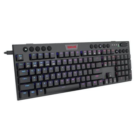 Keyboard Redragon Mechanical Wireless Gaming Keyboard Low Prof HORUS - K618-RGB