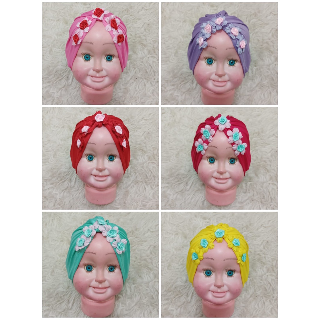 TERBARU Aksesoris Rambut Bayi Anak Bandana Yoona / Turban Bayi Yoona / Turban Bayi Perempuan / Turban Bayi 0 6 Bulan