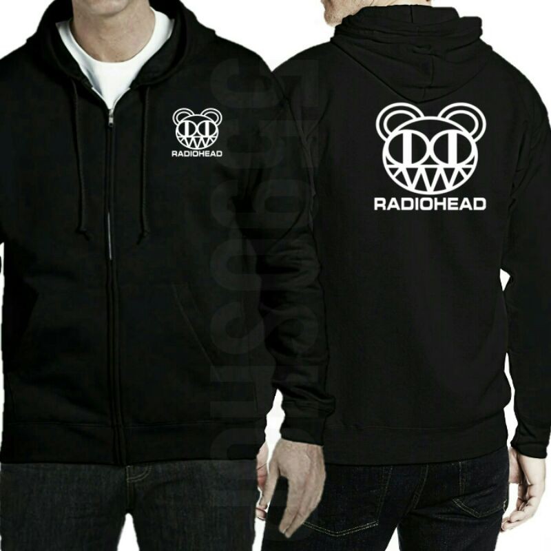 Sweater - Hoodie Zipp Up - Radiohead