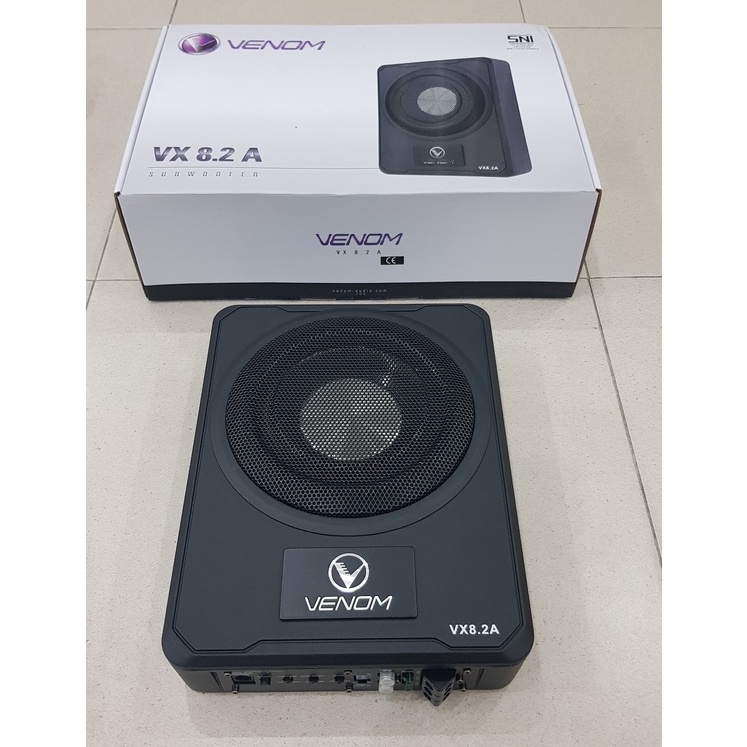 SUBWOOFER ACTIVE VENOM VX 8.2 A SUB KOLONG SLIM BASS SUPER QUALITY