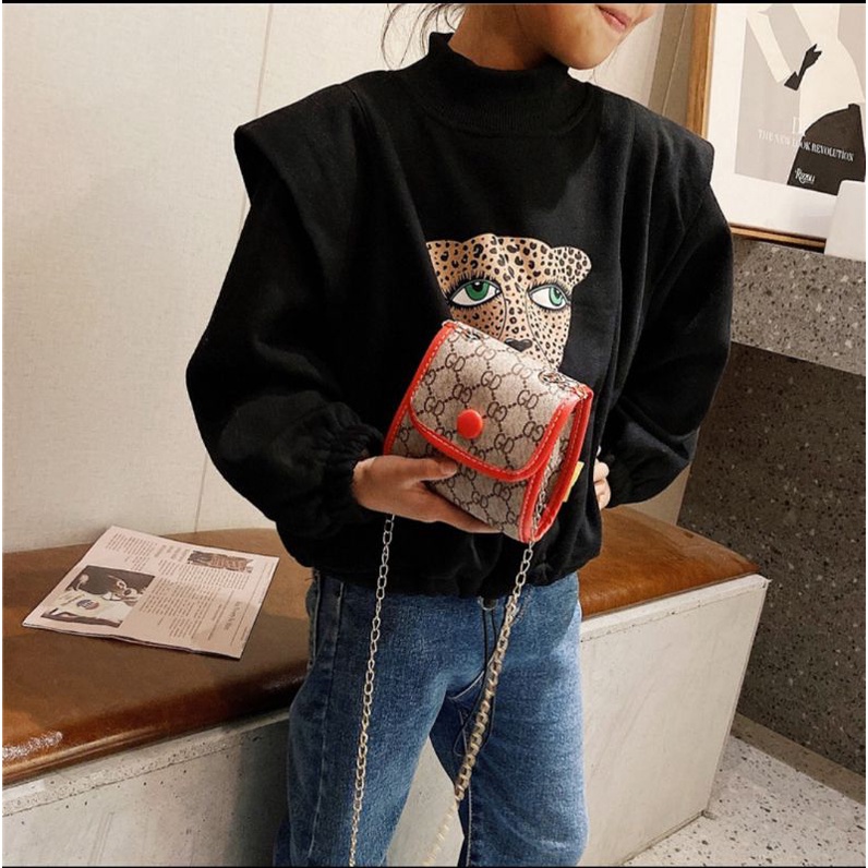 tas gucci anak/tas slempang bahu anak