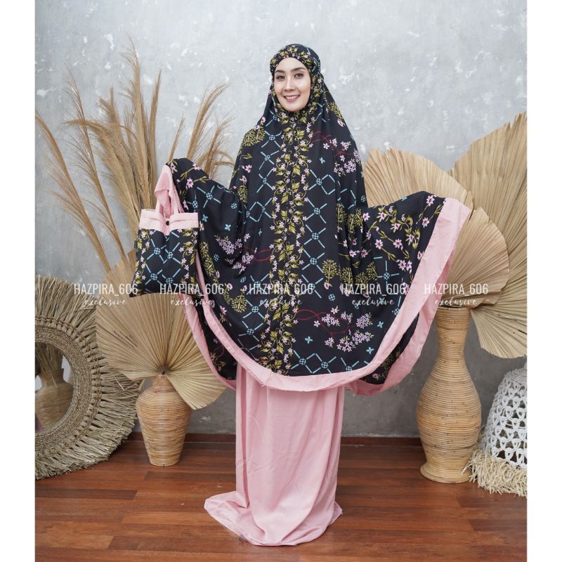 Mukena Bali Dewasa Rayon Premium Prisya 5 Jumbo