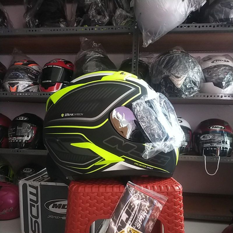 Helm Fullface NJS Shadow