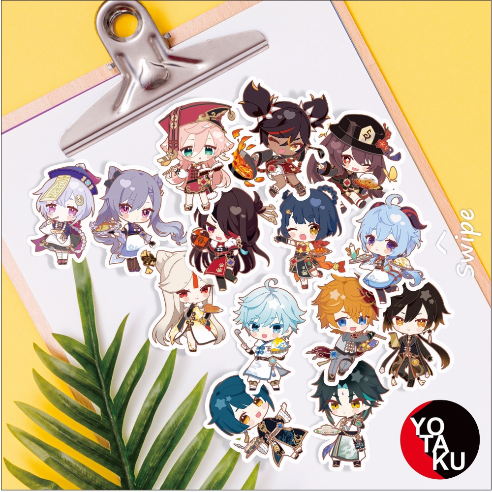 

Stiker Sticker Anime Merchandise Anime Genshin Impact SA12007 YOTAKUSHOP