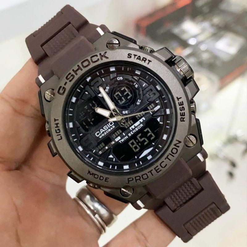 TERPOPULER!!!! BAHAN BESI HALUS JAM TANGAN TALI RANTAI JAM TERLARIS JAM PRIA GSHOCK GST8600