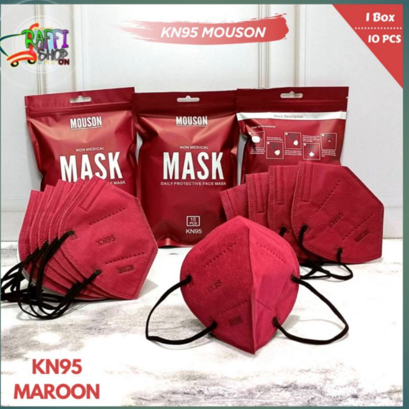 MASKER KN95 MEDIS MOUSON PREMIUM 10PCS