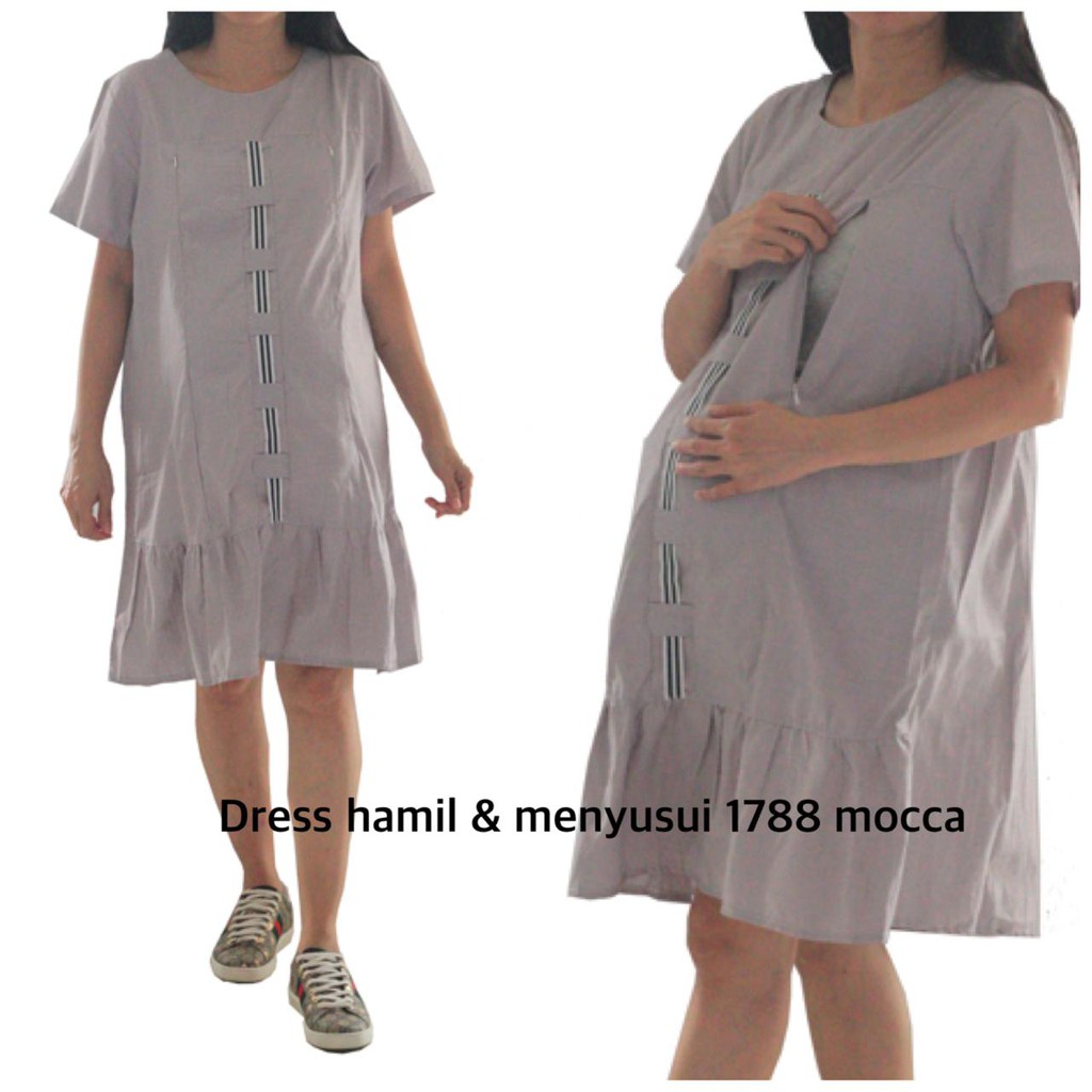 dress hamil menyusui 1788 baju hamil