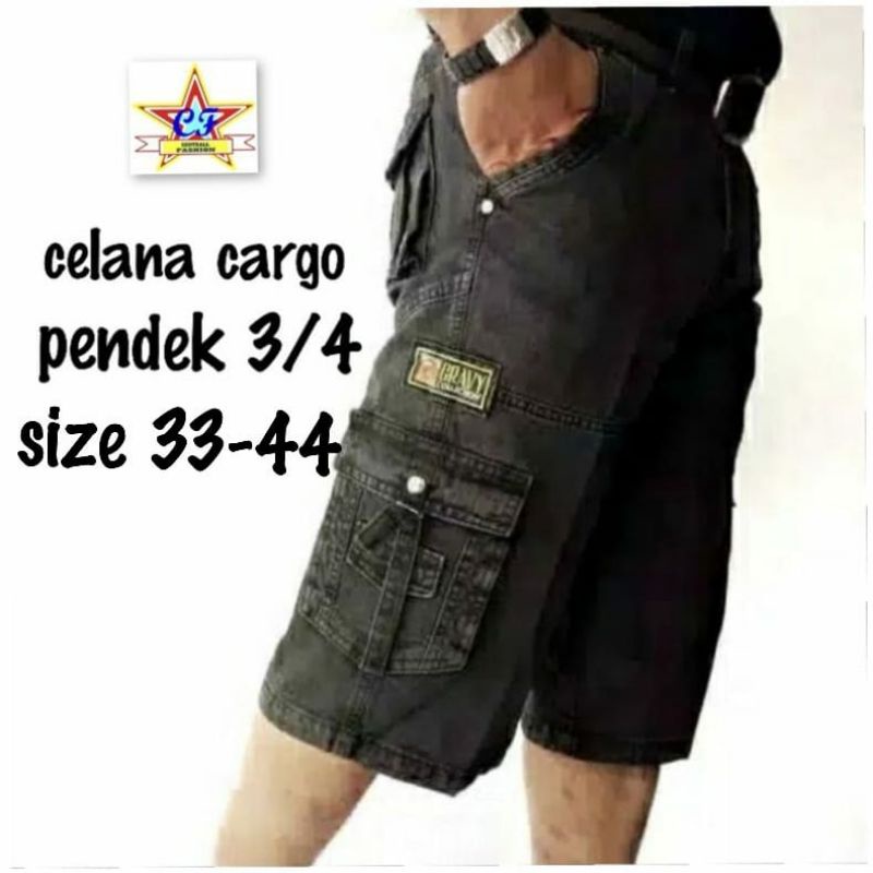 CELANA CARGO PENDEK PRIA CELANA PENDEK PRIA BIG SIZE JUMBO CELANA JUMBO PRIA PINGGANG KARET