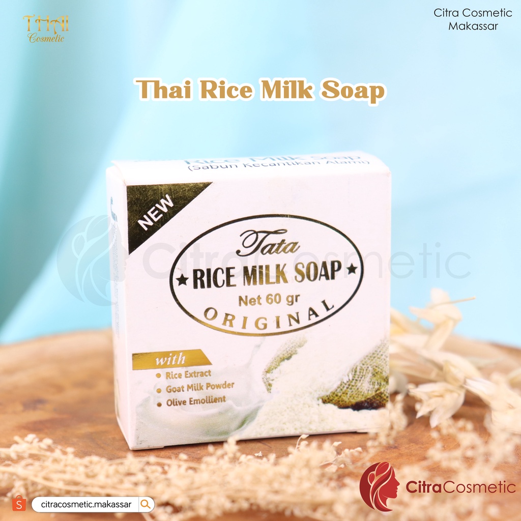 Thai Rice Milk Soap New