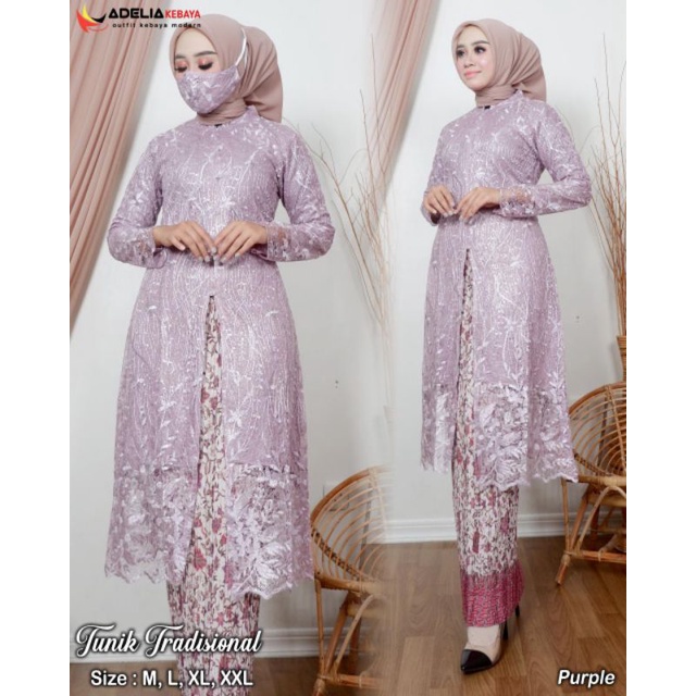 KEBAYA ORIGINAL//KEBAYA MODERN//SET TUNIK TRADISIONAL//Kode ADK