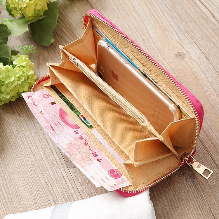 GGS FYDP011 Dompet Wanita Dompet Fashion Prada Classic Import Bahan Kulit PU-1