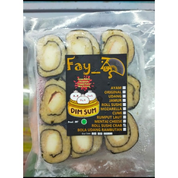 

Fay Dim Sum Termurah / Roll Sushi / Mentai