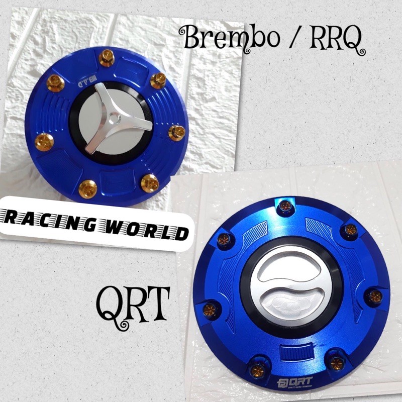 TUTUP TANGKI VARIASI KAWASAKI NINJA R NINJA RR NINJA 150 PLUS BAUT PROBOLT FLOWER HENG