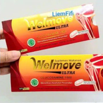 Welmove ULTRA Suplemen Makanan Isi 5 Kaplet / Wellmove Vitamin Kesehatan Sendi